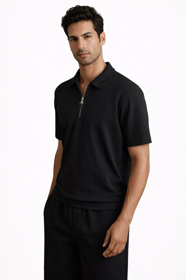 Albany Polo Shirt Black - Quality Brands Outlet