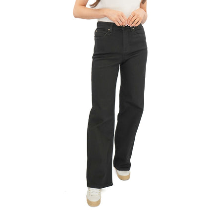 M&S Autograph Black Wide Leg Jeans