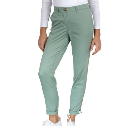 White Stuff Paperweight Lightweight Cotton Chino Green-Quality Brands Outlet-