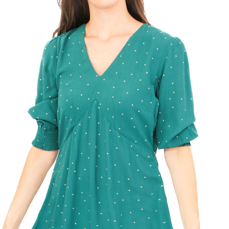 Seasalt Green Above - Ankle Bell Gable Dress - Quality Brands Outlet