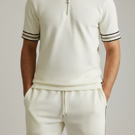 Bristol Off White Polo Shirt - Quality Brands Outlet