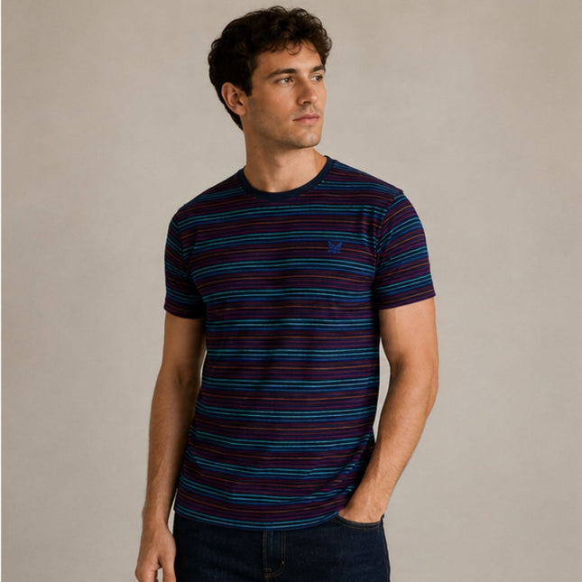 Crew Clothing Men Striped Brights Tops-Quality Brands Outlet-