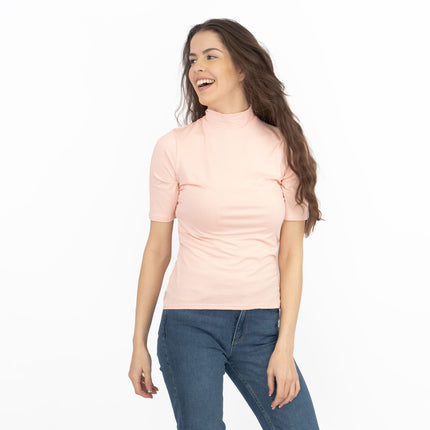 Karen Millen Womens Jersey Funnel Neck Top