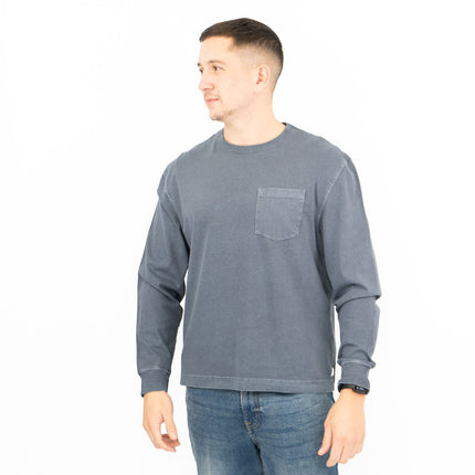 Marks & Spencer Mens Navy Relaxed Fit Sweatshirt