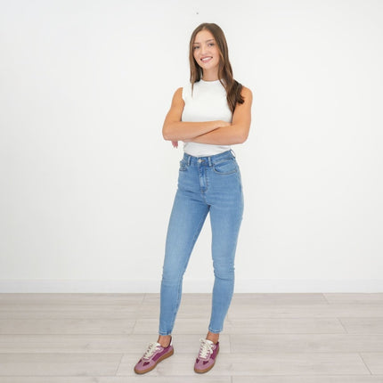 M&S Ivy Skinny Jeans Light Blue Denim-Quality Brands Outlet-
