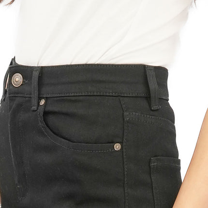 M&S Autograph Black Wide Leg Jeans