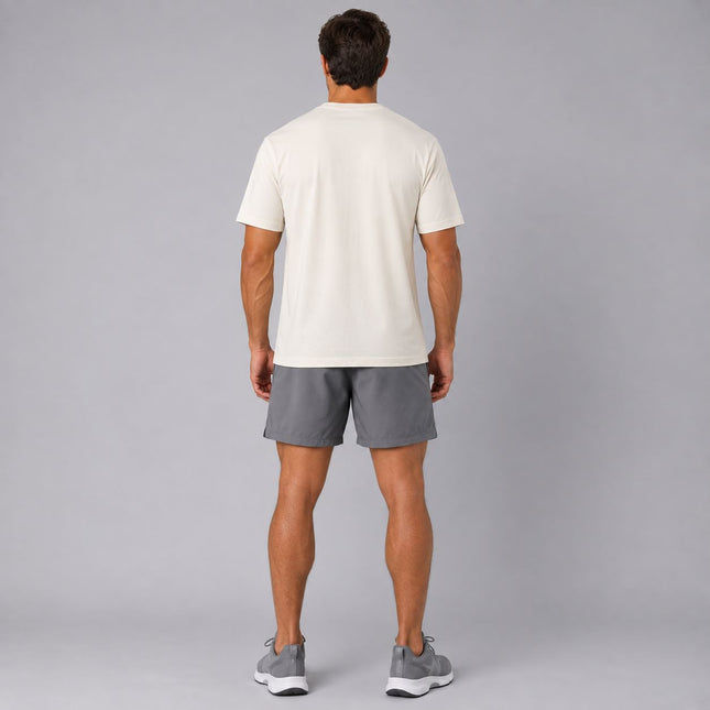 Mens Performance Crew Neck T-Shirt – Ivory