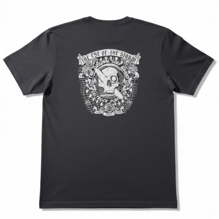 Saltrock Mens Grey Graphic T-Shirt-Quality Brands Outlet-