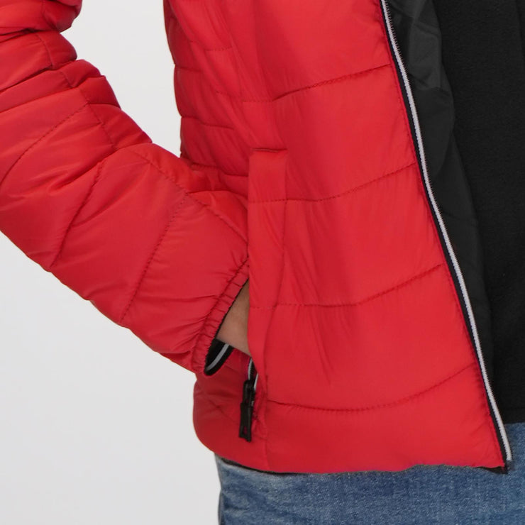 Nautica Performance Double Zip Puffer Jacket Red - Quality Brands Outlet