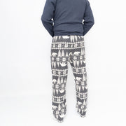 Mens Christmas Pyjama Bottom Grey Polar Bear Pant Old Navy
