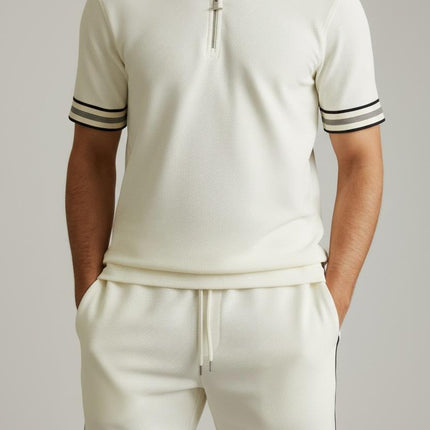 Bristol Off White Polo Shirt - Quality Brands Outlet