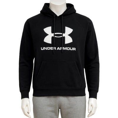 Under Armour Mens Hoodie Classic Classic Large Logo Black - Quality Brands Outlet