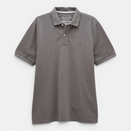Joules Woody Grey Cotton Pique Polo Shirt - Quality Brands Outlet