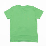 Frugi Boys T-Shirt Green Short Sleeve Summer Casual Kids Cotton Tops