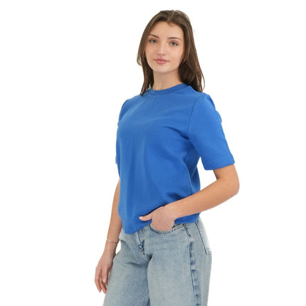 M&S Autograph Blue T-Shirts Short Sleeve-Quality Brands Outlet-