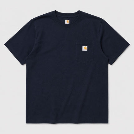 Mens T-Shirts Premium Brand Short Sleeve Heavyweight – Navy