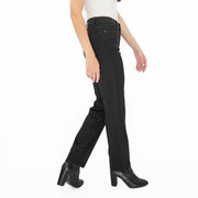M&S Per Una Roma High Waisted Straight Leg Jeans Black