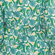 Seasalt Larissa Shirt Top Green Cotton Woodland Garlic Chalk Print - Quality Brands Outlet