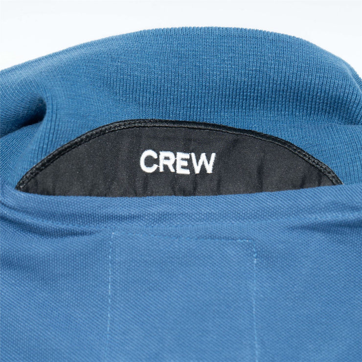 Crew Clothing Company Lightweight Polo Shirt Blue