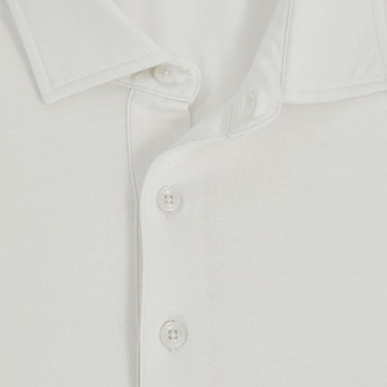 Porofino Polo Shirt White Long Sleeve Tops-Quality Brands Outlet-