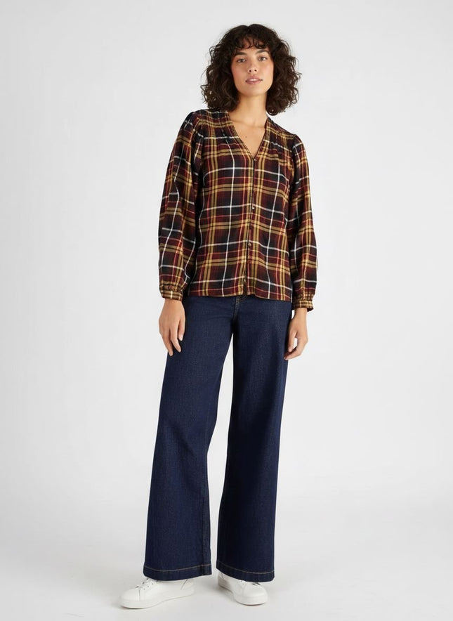 White Stuff Womens Rosa Check Shirt - Quality Brands Outlet