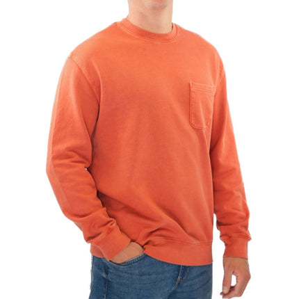 M&S Orange Sweatshirts Long Sleeve Tops-Quality Brands Outlet-