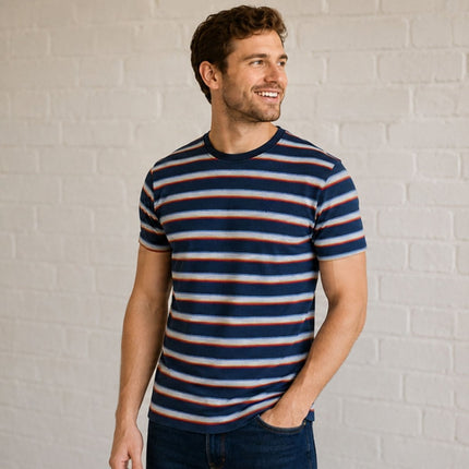 Crew Clothing Men Striped Brights Tops-Quality Brands Outlet-
