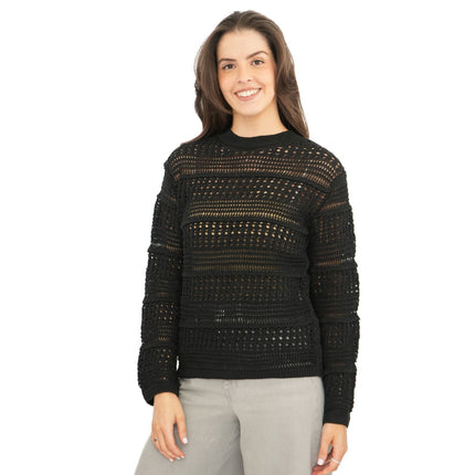 M&S Black Pointelle Jumpers - Quality Brands Outlet