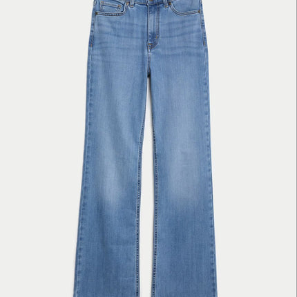 M&S Autograph Flared Jeans High Waist Boot Cut - Quality Brands Outlet