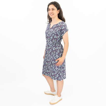 White Stuff Grey Penny Cotton Jersey Dress-Quality Brands Outlet-