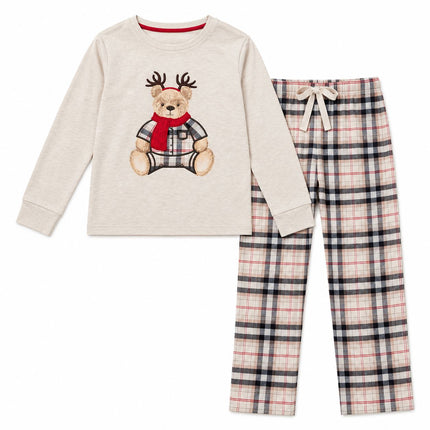 Kids Pyjamas Set Spencer Bear Childrens Unisex Christmas Pyjamas