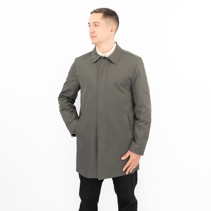 M&S Mens Autograph Olive Mac Raincoat