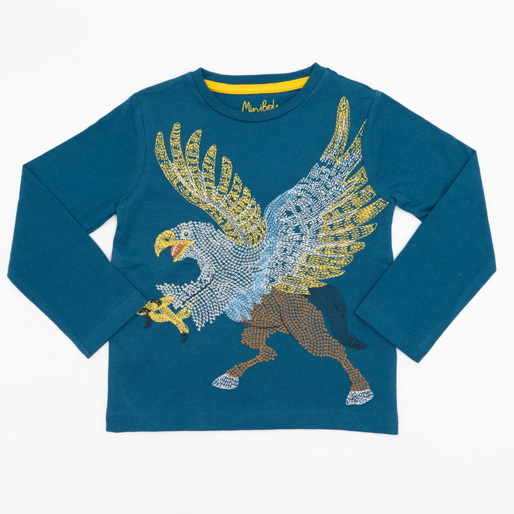 Mini Boden Boys Blue Eagle T-Shirt - Quality Brands Outlet