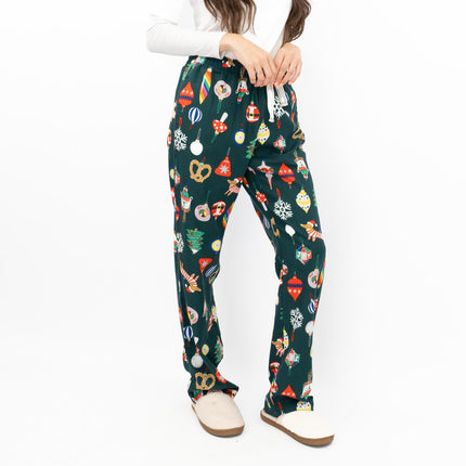 Womens Pyjama Bottom Pant Old Navy GAP Festive Tartan Plaid Cotton Long Cosy