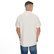 Crew Clothing Polo Shirt Classic Pique Cotton White - Quality Brands Outlet