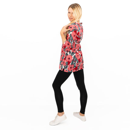 Seasalt Womens Tunic Pink Floral Aventurier in Coastal Chalk Bloom-Quality Brands Outlet-