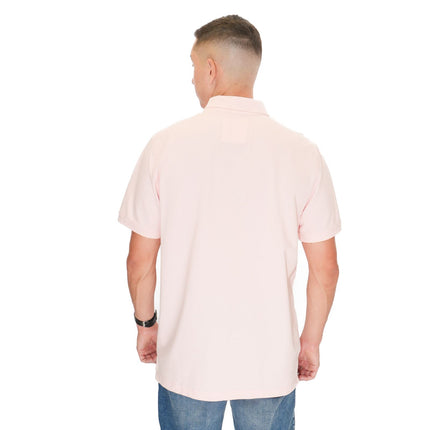 Crew Clothing Polo Shirt Classic Pique Cotton Pink - Quality Brands Outlet