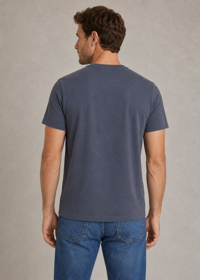 Mens Bless Cotton T-Shirt Anthracite Grey - Quality Brands Outlet