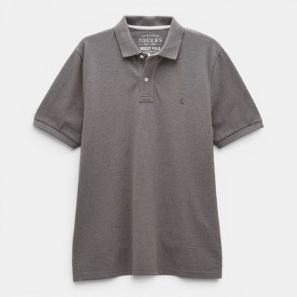 Joules Woody Grey Cotton Pique Polo Shirt - Quality Brands Outlet
