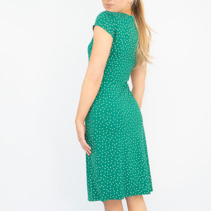 Boden Alberta Jersey Polka Dot Dress-Quality Brands Outlet-