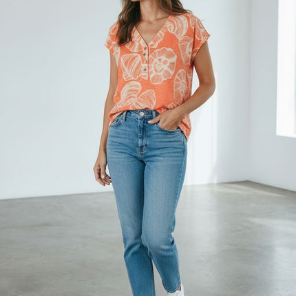 White Stuff Sleeveless Nina Coral Top-Quality Brands Outlet-