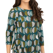 Seasalt Tunic Shore Foraging Longline Top Cotton 3/4 Sleeve - Quality Brands Outlet