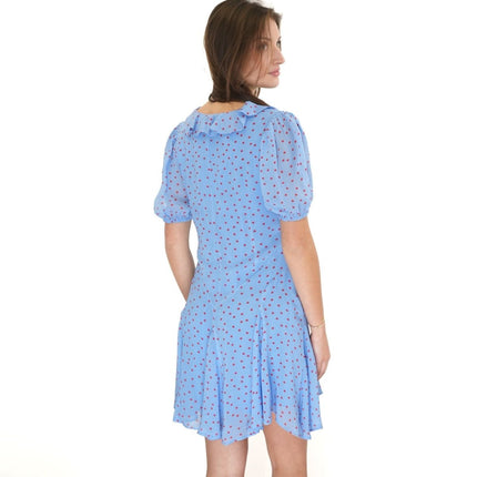 Nobody's Child Blue Short Dress - Quality Brands Outlet