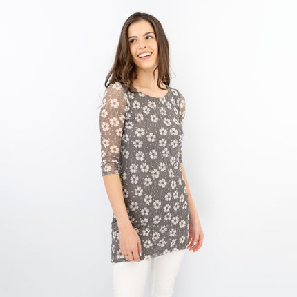 Phase Eight Lace Tunic Longline Tops - Quality Brands Outlet