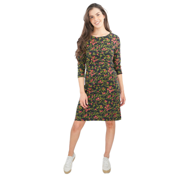 Weird Fish Black Katie Sparkle Dress - Quality Brands Outlet