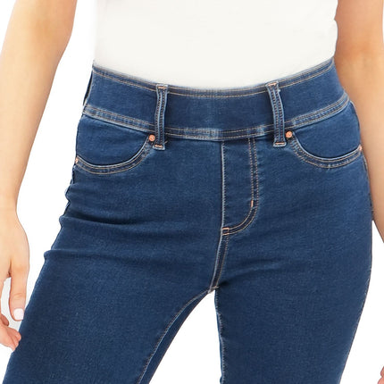 Next Sculpt Leggings Skinny Leg Super Stretch Pull On Dark Blue - Quality Brands Outlet
