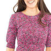 Weird Fish Pink Cassandra Swing Dress - Quality Brands Outlet