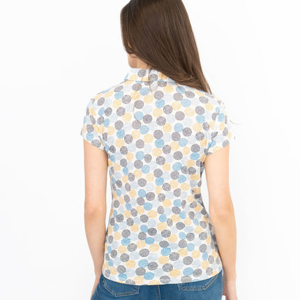 Seasalt Womens Sea Craft Collared Jersey Top Dotty Spot-Quality Brands Outlet-