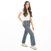 M&S Autograph Blue Jeans High Waist Straight Leg - Quality Brands Outlet