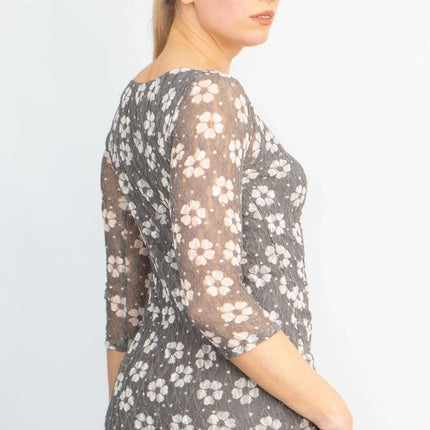 Phase Eight Lace Tunic Longline Tops - Quality Brands Outlet